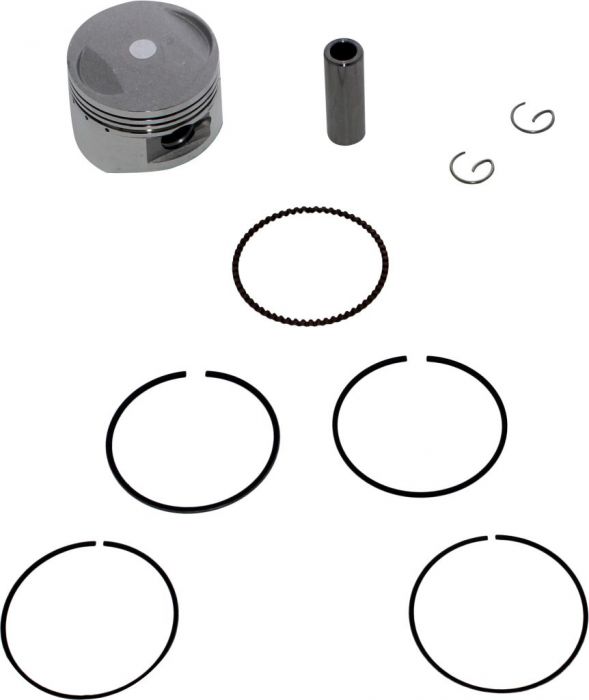 Piston and Ring Set - 125cc to 140cc, 54mm, 14mm (9pcs)