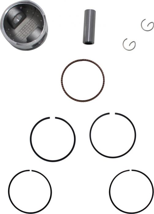 Piston and Ring Set - 125cc to 140cc, 54mm, 14mm (9pcs)