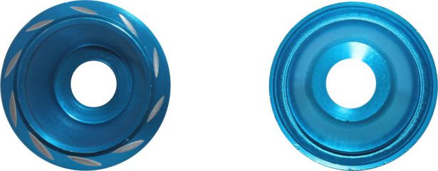 Fork Cups - CNC, Blue, 2pcs