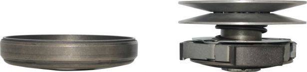 Clutch - Drive Pulley with Clutch Bell, Linhai, 400cc, 16 Spline, ATV/UTV/CUV