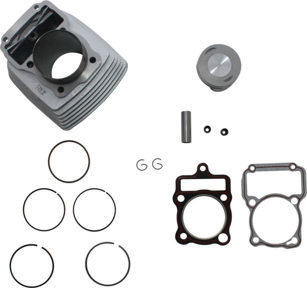 Cylinder Block Assembly - Big Bore, 200cc to 250cc, 65.5mm, 14pc