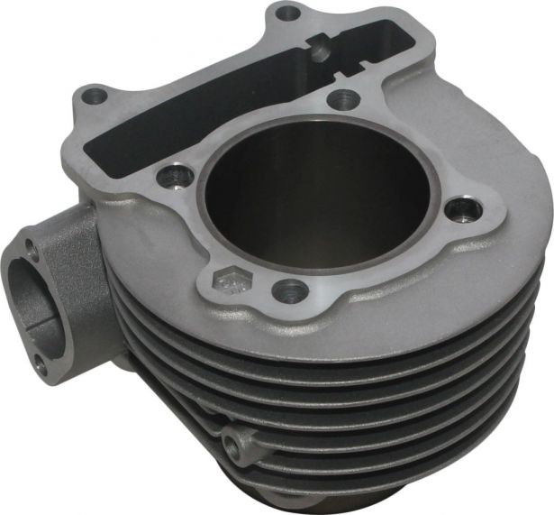 Cylinder Block Assembly - GY6, 125cc to 150cc, 58.5mm, 12pc