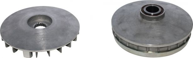 Clutch - Variator, Linhai, 13.3cm, 20 Spline, 400cc, ATV/UTV/CUV