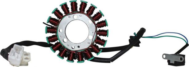 Stator - Magneto Coil, 18G, 5 Wire