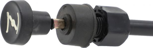 Choke Cable - 84cm, Honda, TRX Profile, Knob, 81.5