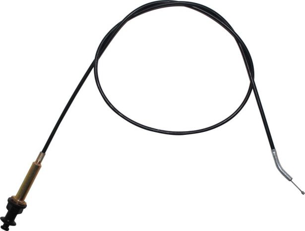 Brake Lock Cable - 400cc, Choke Cable, Knob, 125.5cm