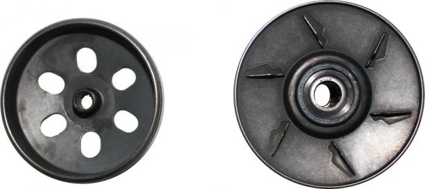 Clutch - Driven Pulley with Clutch Bell, Honda, 125cc, 19 Spline