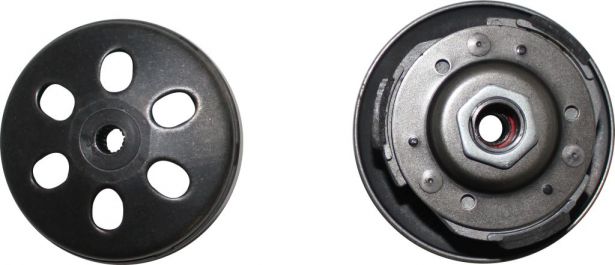 Clutch - Drive Pulley with Clutch Bell, 150cc, 19 Spline, Water Cooled