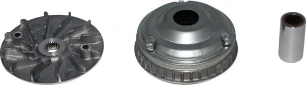 Clutch - Variator, 125cc, 21 Spline, Water Cooled