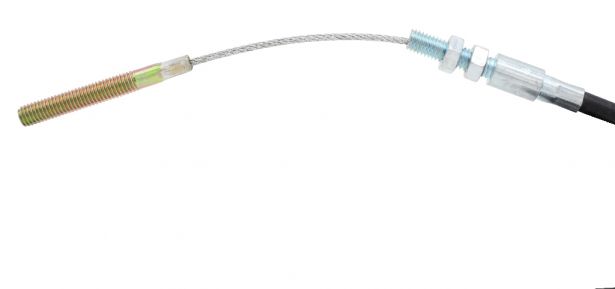 Brake Cable - Bent Connector, M8, 122cm Total Length 