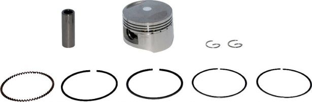 Piston and Ring Set - YX 125cc (9pcs)