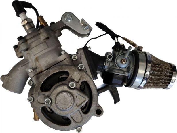 Complete Engine - 39cc, Water Cooled, Mini Bike