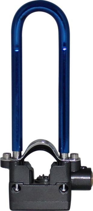 Lock - 13mm U-Lock, 70X233mm, Alarm, Blue