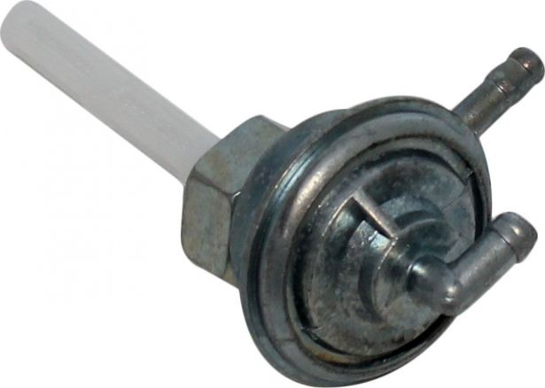 Petcock - Fuel Valve, Gas Valve, Long Stem