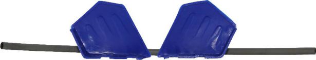 Plastic Set - PW50, Yamaha, Blue (7 pcs)