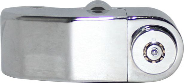 Lock - Brake Disk Lock, Alarm, Chrome 