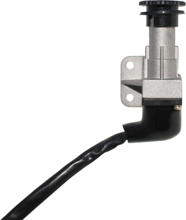 Ignition Key Switch - 4 pin Male, Metal, Steering Lock