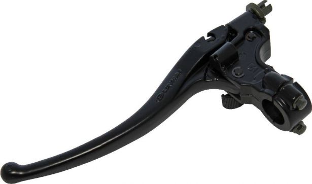 Brake Lever - Right Hand, Aluminum, Black, 150cc to 400cc, ATV, Dirt Bike, 300cc, 2x4, 4x4 and 4x4 IRS