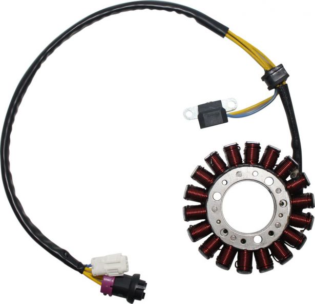 Stator - Magneto Coil, 150cc, 250cc, 260cc and 300cc  ATV, 300cc, 2x4, 4x4 and 4x4 IRS