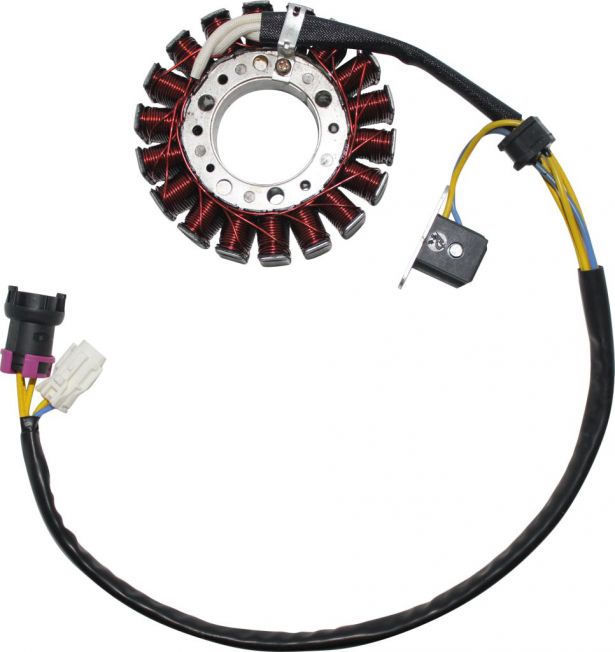 Stator - Magneto Coil, 150cc, 250cc, 260cc and 300cc  ATV, 300cc, 2x4, 4x4 and 4x4 IRS