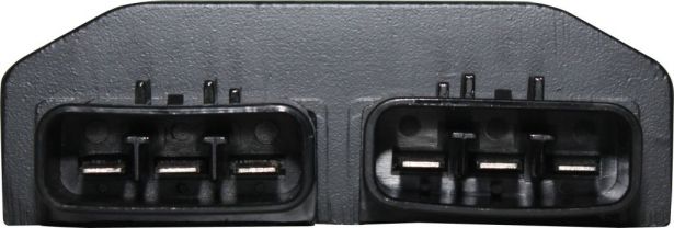 Rectifier - Voltage Regulator, 2+3 Split Connector, 500cc, 550cc, Buyang, Feishen, Gio, Chironex