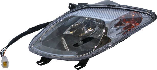 Front Light - Left, 500cc, 550cc, Buyang, Feishen, Gio, Chironex