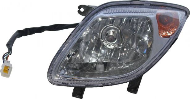 Front Light - Left, 500cc, 550cc, Buyang, Feishen, Gio, Chironex