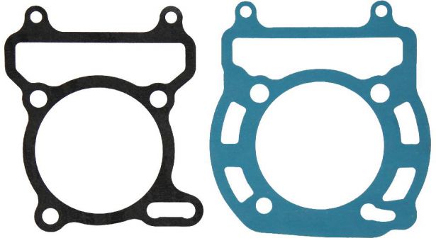 Gasket Set - Head & Base Gasket Set, 2pc, Liquid Cooled, 500cc, 550cc, Buyang, Feishen, Gio, Chironex