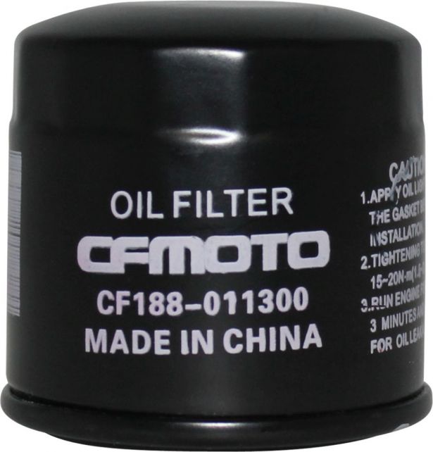 Oil Filter - Suzuki, CF Moto, Hisun, Linhai, 250cc, 450cc, 500cc, 600cc, 625cc, 700cc