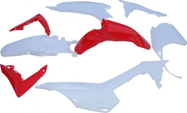 Plastic Set - CRF110, Dirt Bike (8 pcs)