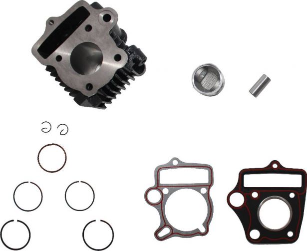 Cylinder Block Assembly - 50cc, Air Cooled