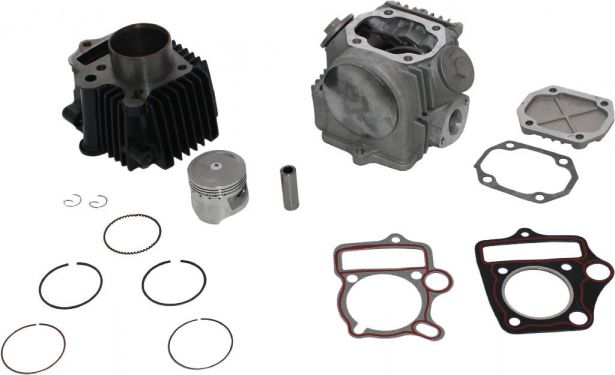 Top End Assembly - 70cc/90cc, Air Cooled, Complete Top End Assembly