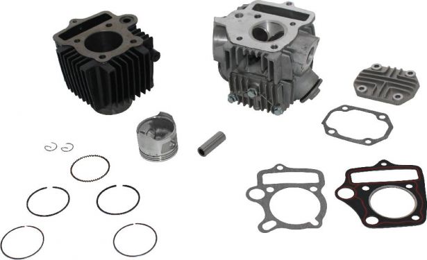 Top End Assembly - 70cc/90cc, Air Cooled, Complete Top End Assembly