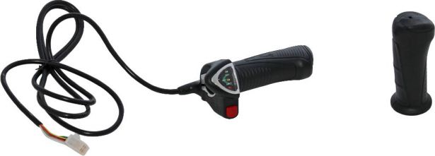 Hand Throttle - Twist Grip, Electric Bicycle, Set