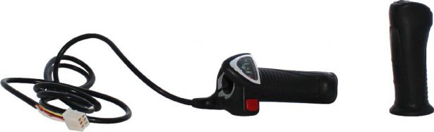 Hand Throttle - Twist Grip, Electric Bicycle, Set