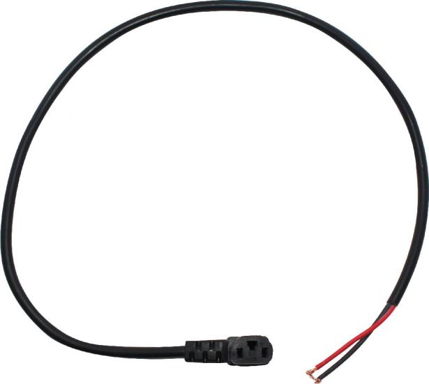 Battery Cable - Electric Bicycle, Angled Plug