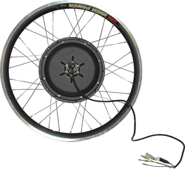 Bicycle Rim - Electric Motor, 20 Inch, 350W, 48V Hub
