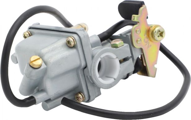 Carburetor - 16mm, Manual Choke, Suzuki LT50 Profile