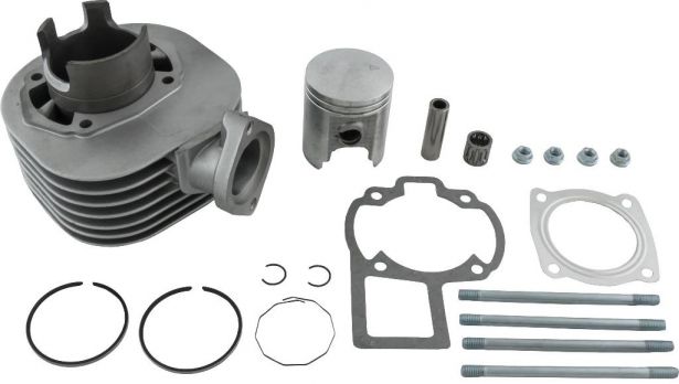 Cylinder Block Assembly - 80cc, Suzuki, LT80