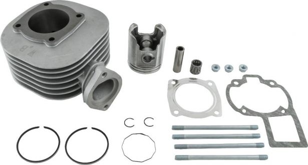 Cylinder Block Assembly - 80cc, Suzuki, LT80