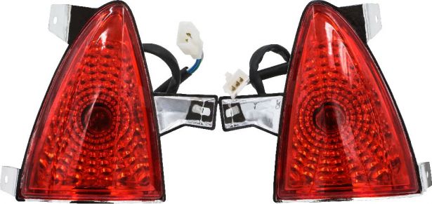 Rear Light - 50cc to 125cc ATV, Utility Style, Set (2pcs)