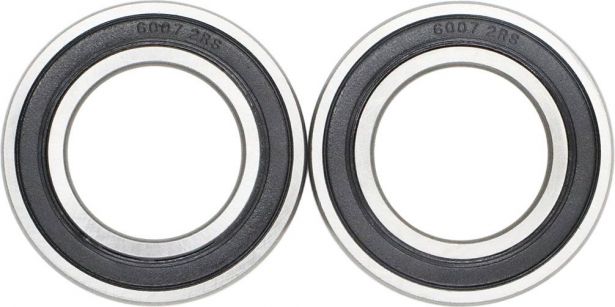 Bearing - 6007-2RS / 6107-2RS (2 pc set) 62x35x14