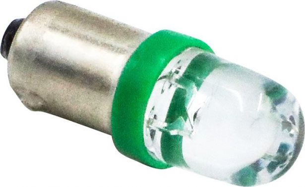 Light Bulb - LED, 12V, 3W, Single Contact, Green