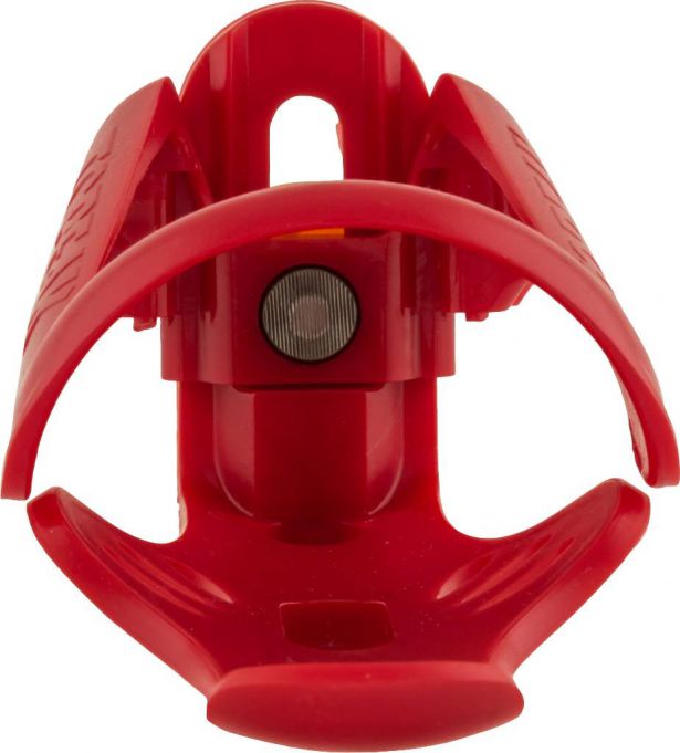 Cup Holder - Plastic, Adjustable, Red