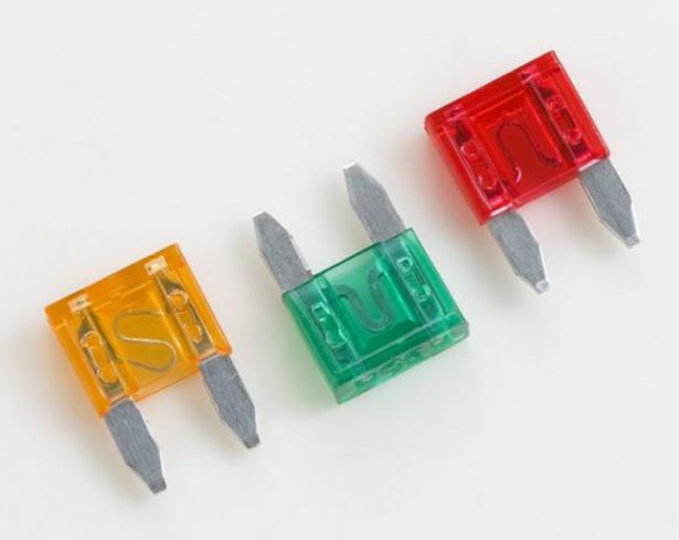 Mini Fuse - 2A, Grey (10pcs)