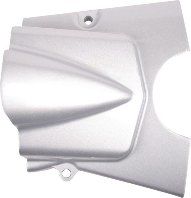 Engine Cover - 50-125cc, Left Back