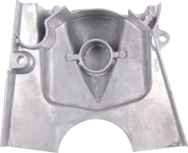 Engine Cover - 50-125cc, Left Back