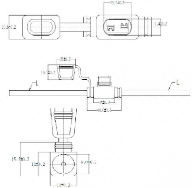 Fuse Holder - In Line, Mini, 35A