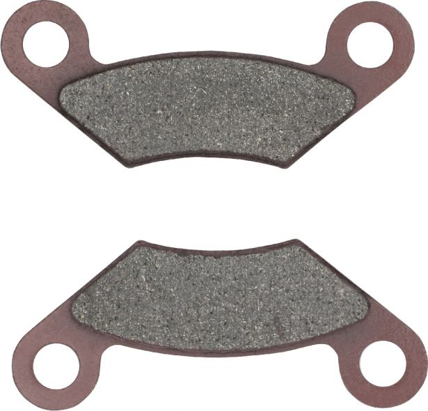 Brake Pads - Front, 150cc to 400cc, ATV, 300cc, 2x4, 4x4 and 4x4 IRS (2pcs), Buyang, Feishen