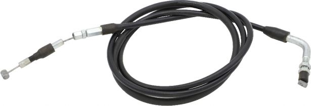 Gear Shift Cable - Bent Connector, M8, 187cm Total Length, 400cc, ATV, Odes